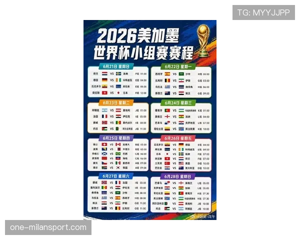世界杯B组赛事日程更新
